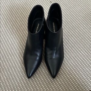 Veronica Beard Classic Black Ankle Booties